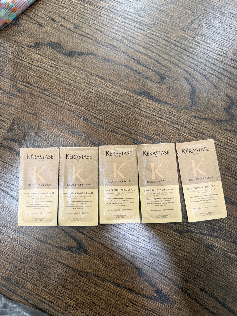 Kerastase Gloss Absolu Bain Crème Hydra-Glaze - 5 Pack